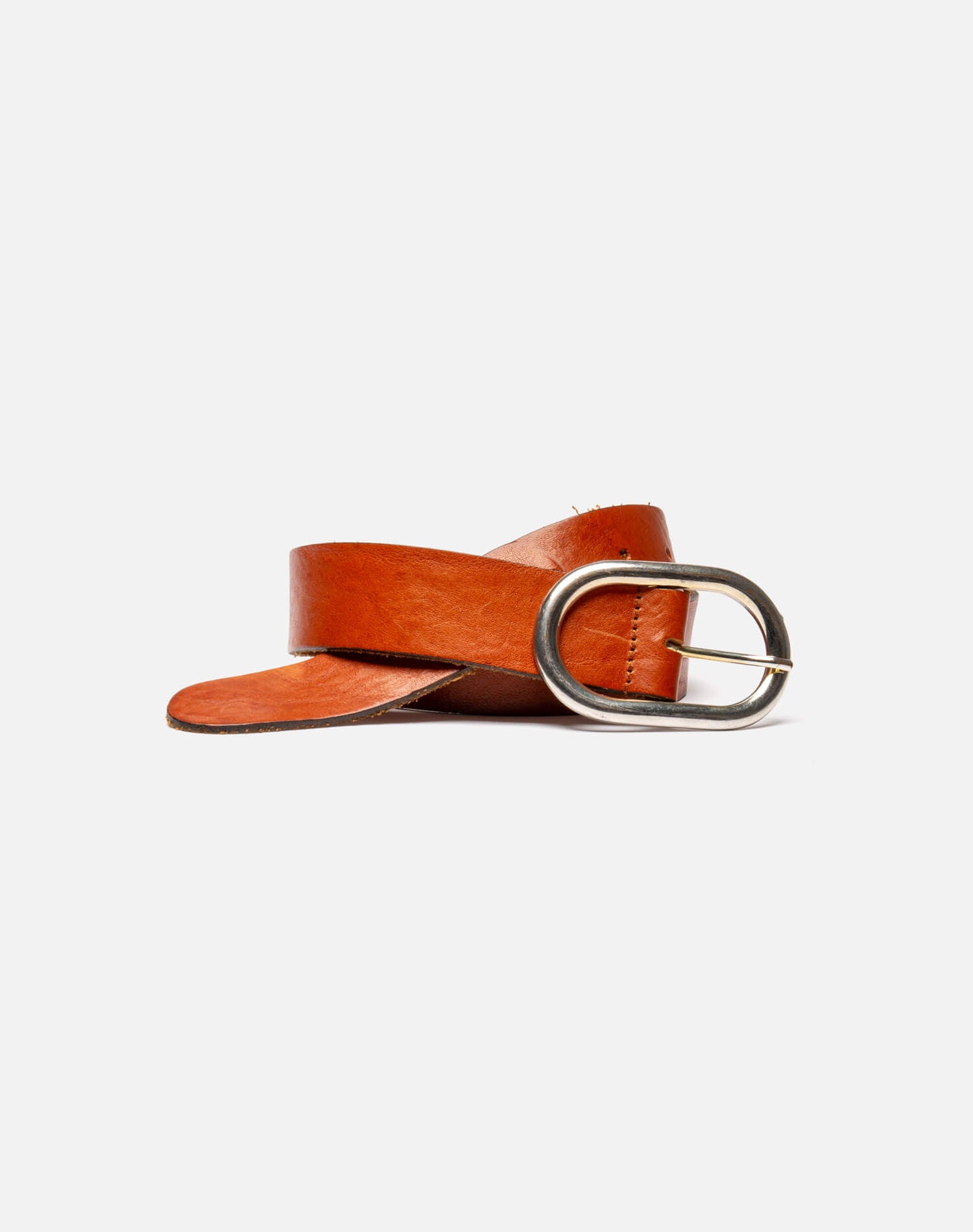 90s Leather Belt -#1193