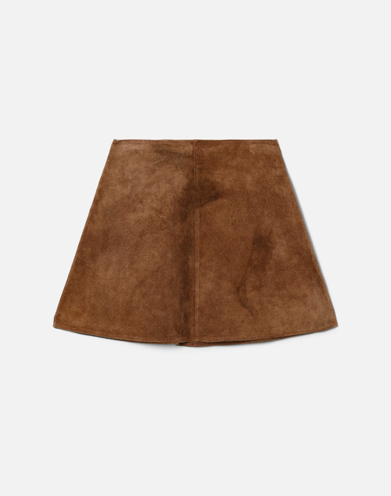 70s Suede Skirt -#1268