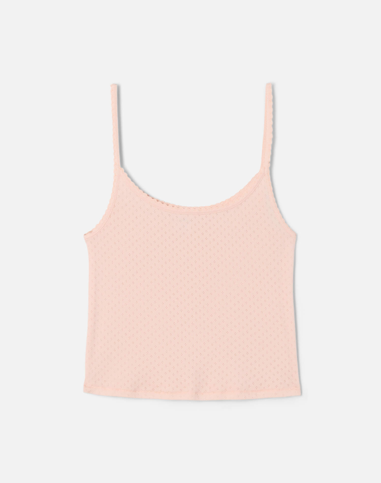 Jolie Tank - Pink Salt Honeycomb
