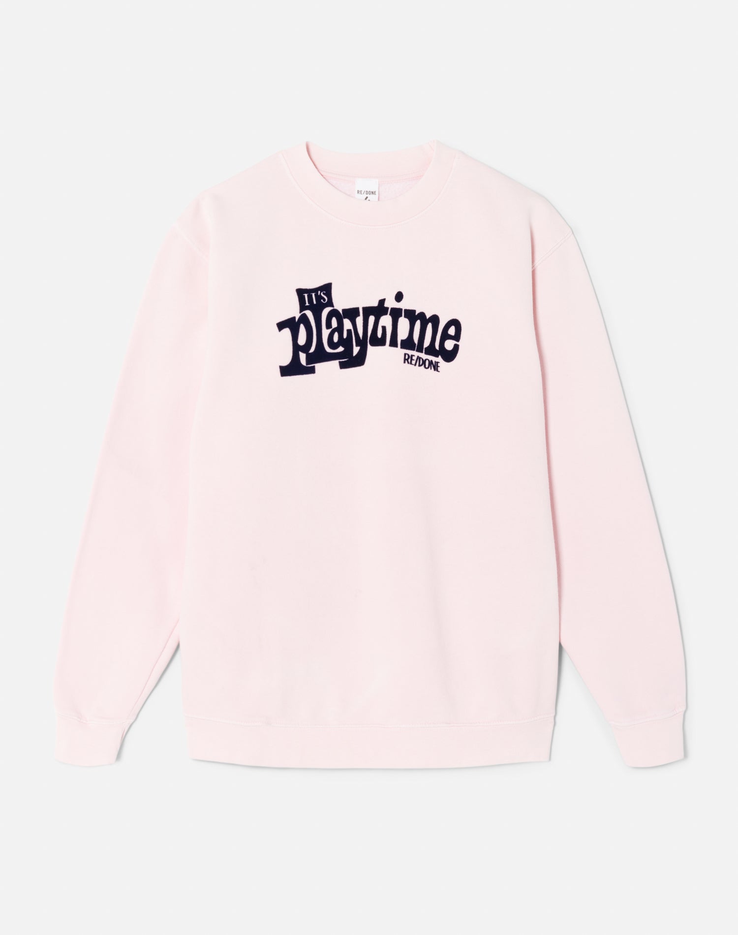 Upcycled "Playtime" Sweatshirt - Pink