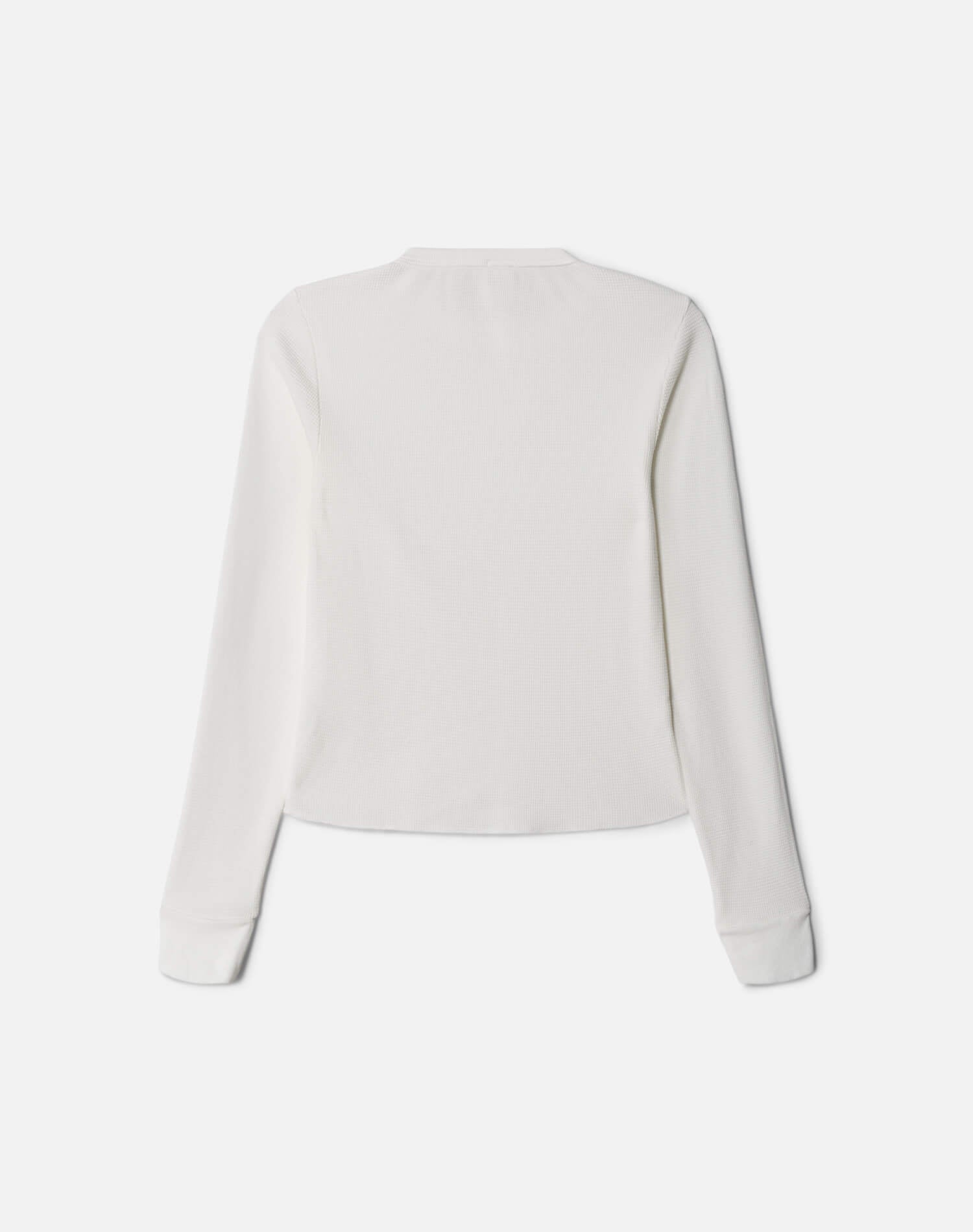 Hanes Waffle Baby Long Sleeve - Off White