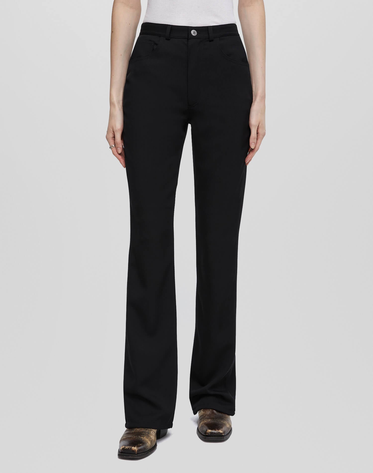 Riding Trouser Jean - Black