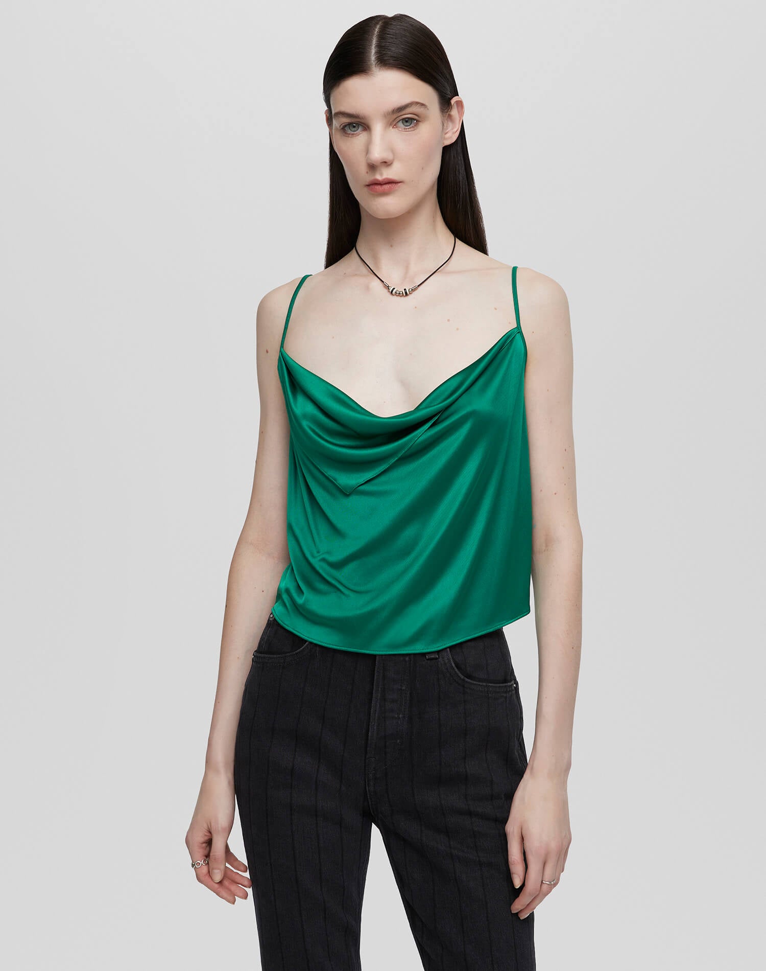 Bandana Party Top - Grass Green