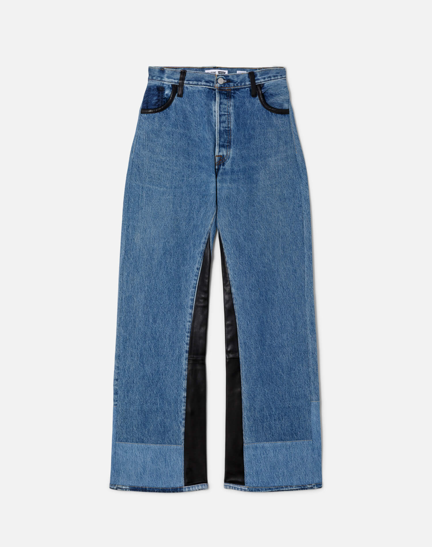 Levi's High Rise Wide Leg - Indigo Leather