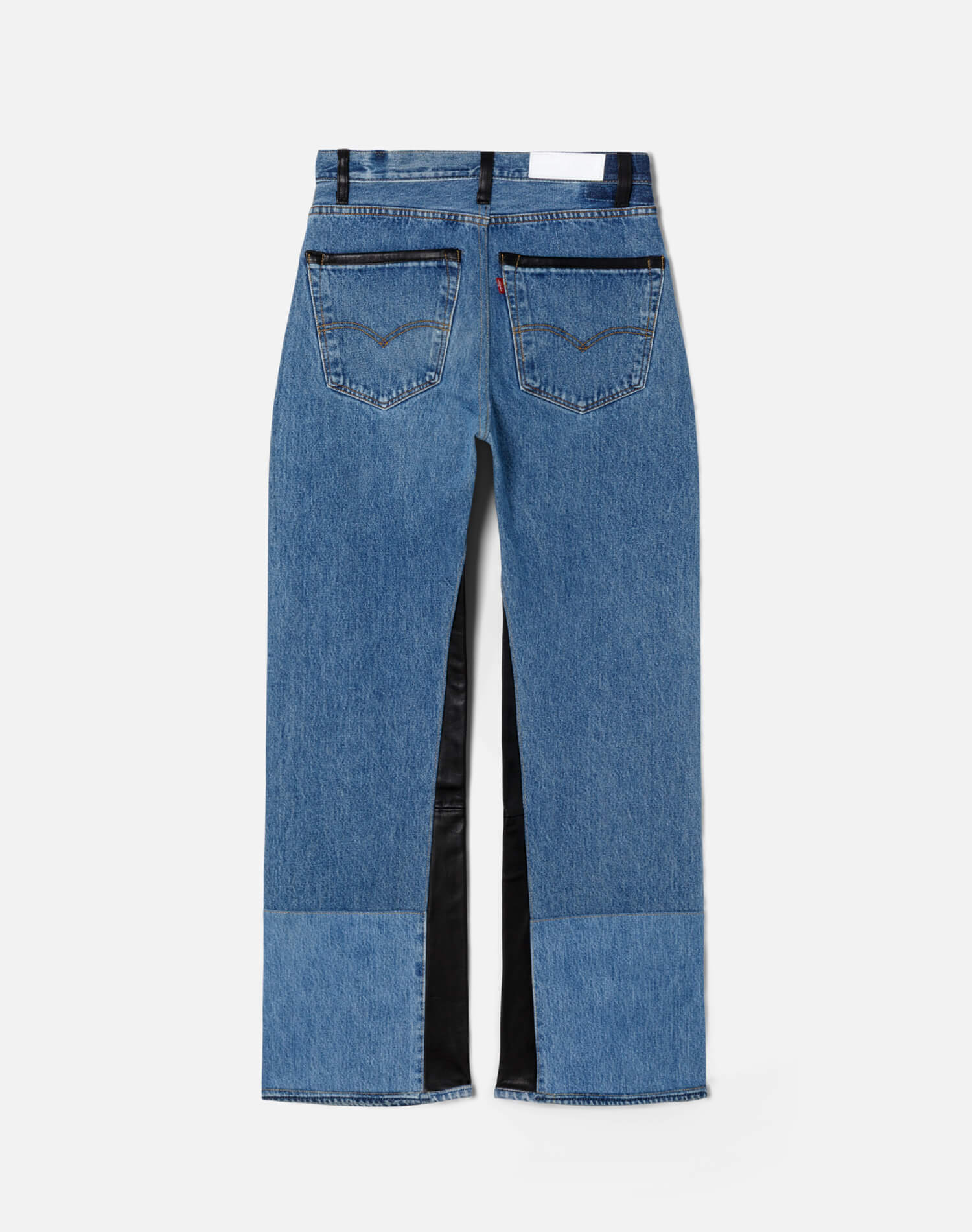 RE/DONE | Levi's High Rise Wide Leg in Indigo Leather