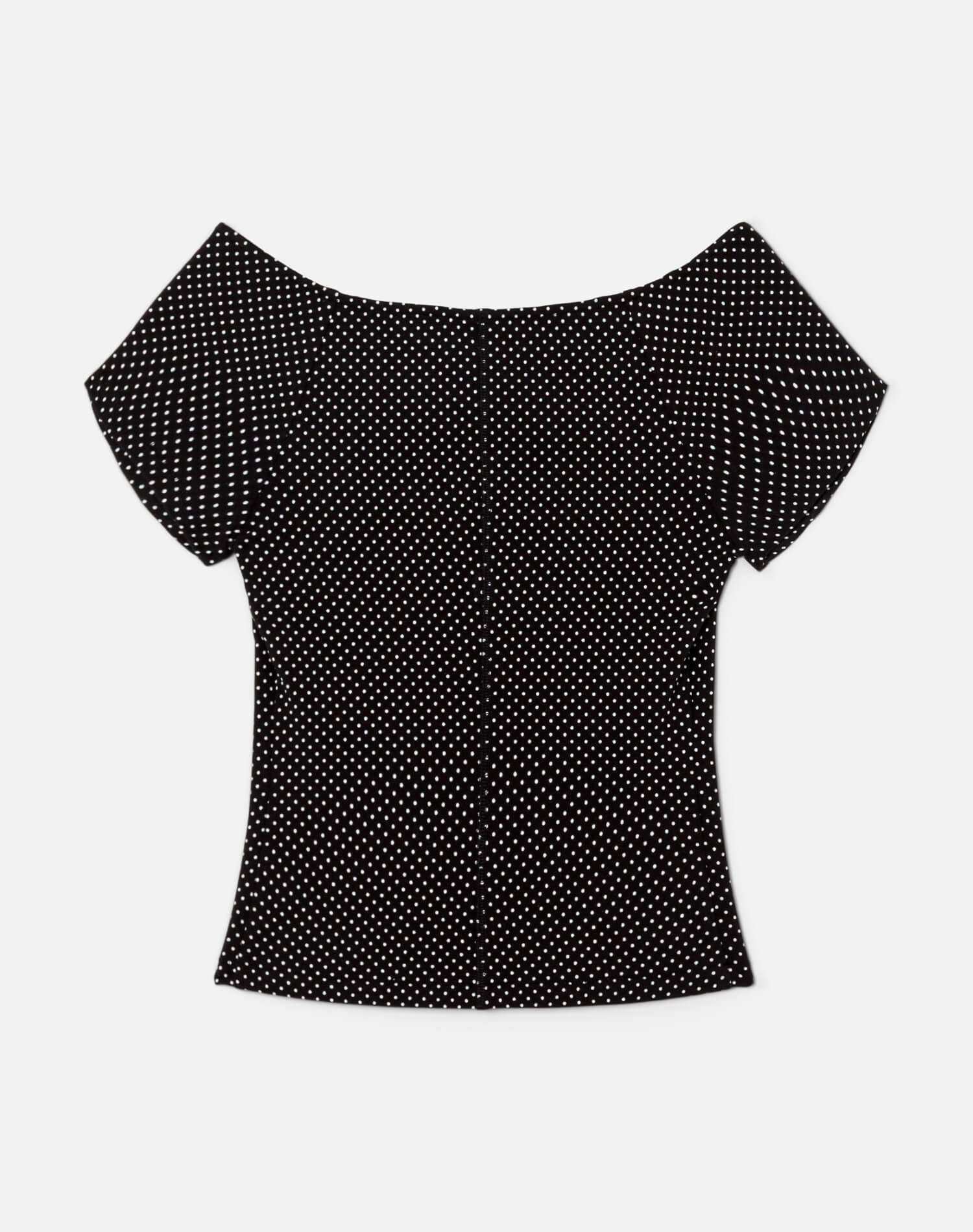 Shoulder Slim Tee - Micro Dot