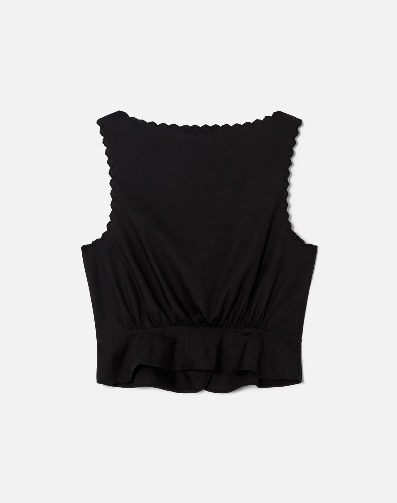 Jerry Tank Blouse - Black
