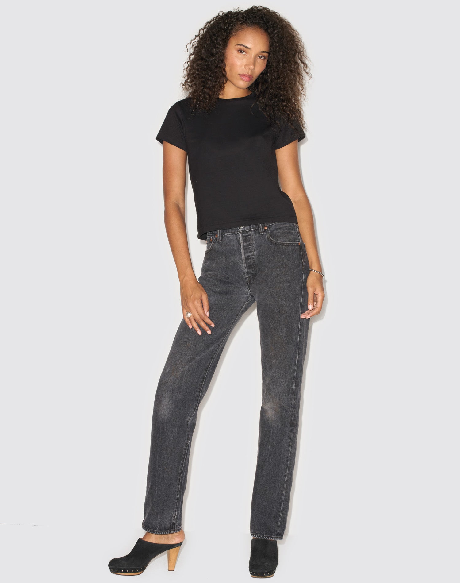 Hanes Heavyweight Classic Tee - Black