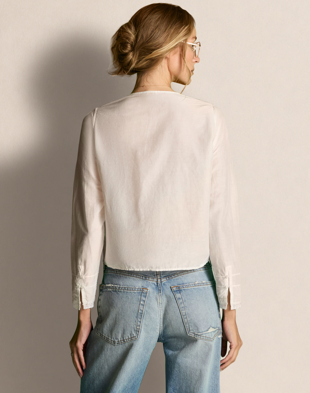Izumi Top - Parchment