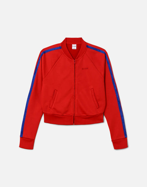 RE/DONE | Sunland Track Jacket in Crimson Cobalt