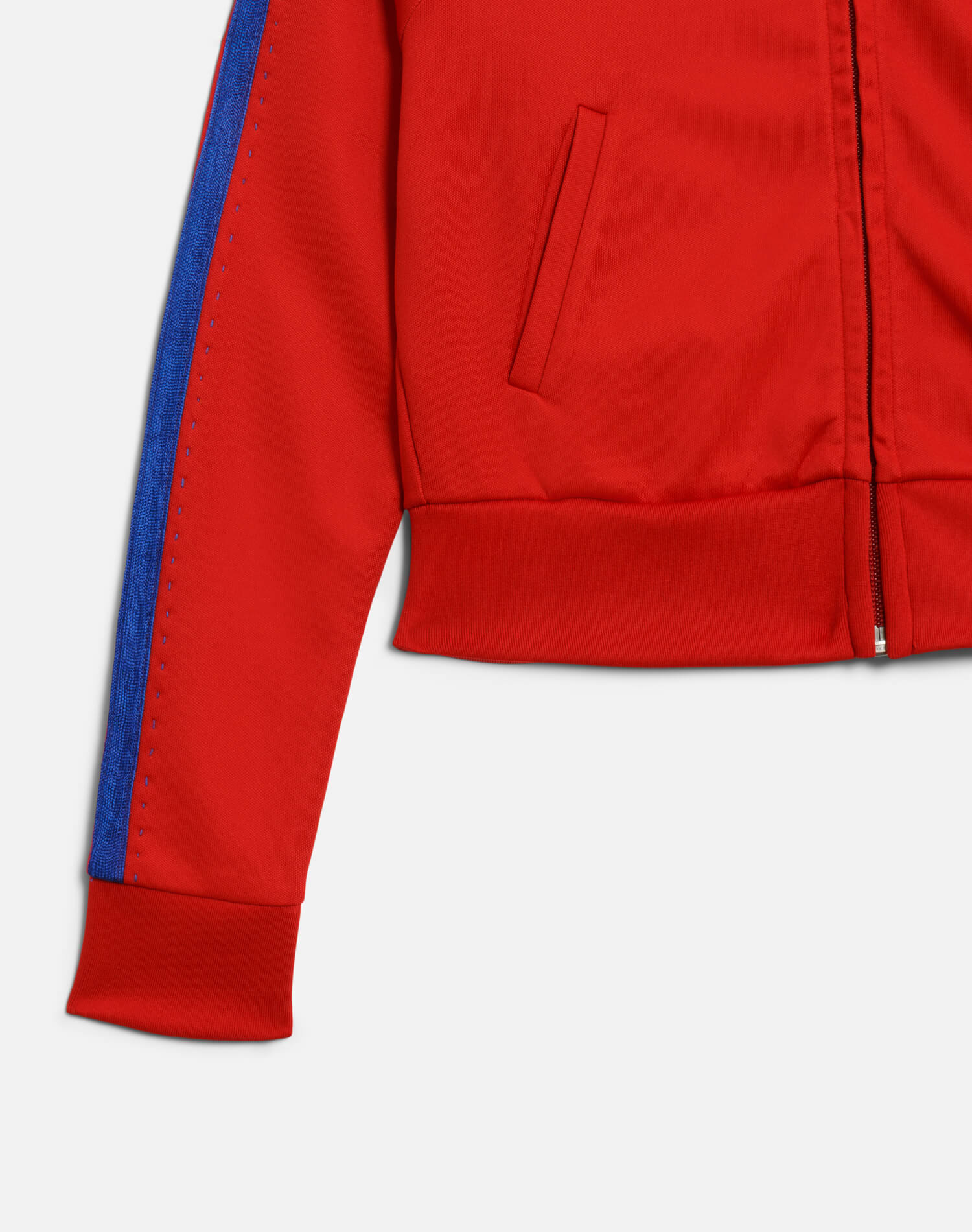 Sunland Track Jacket - Crimson Cobalt