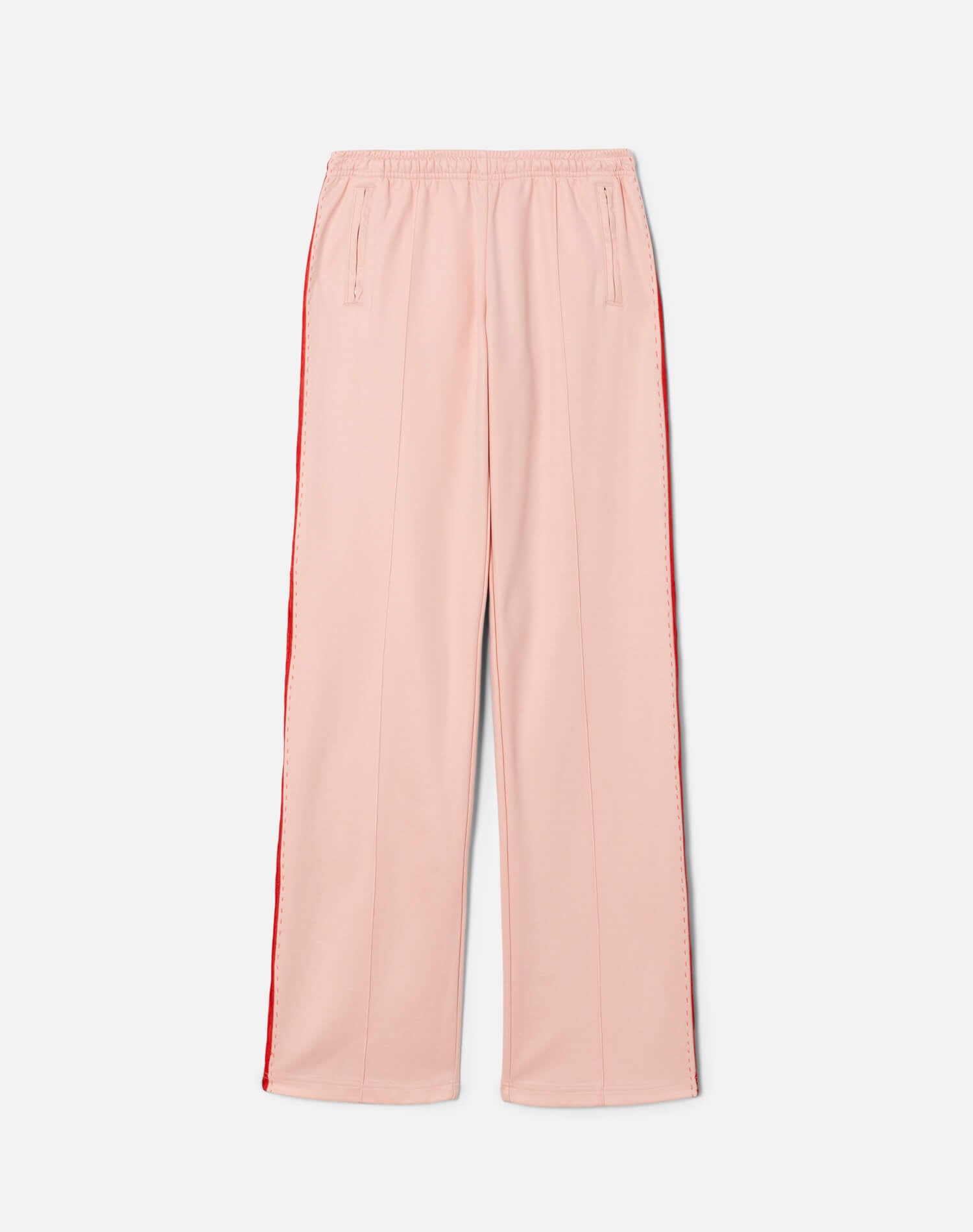 Sunland Track Pant - Pink Salt With Red