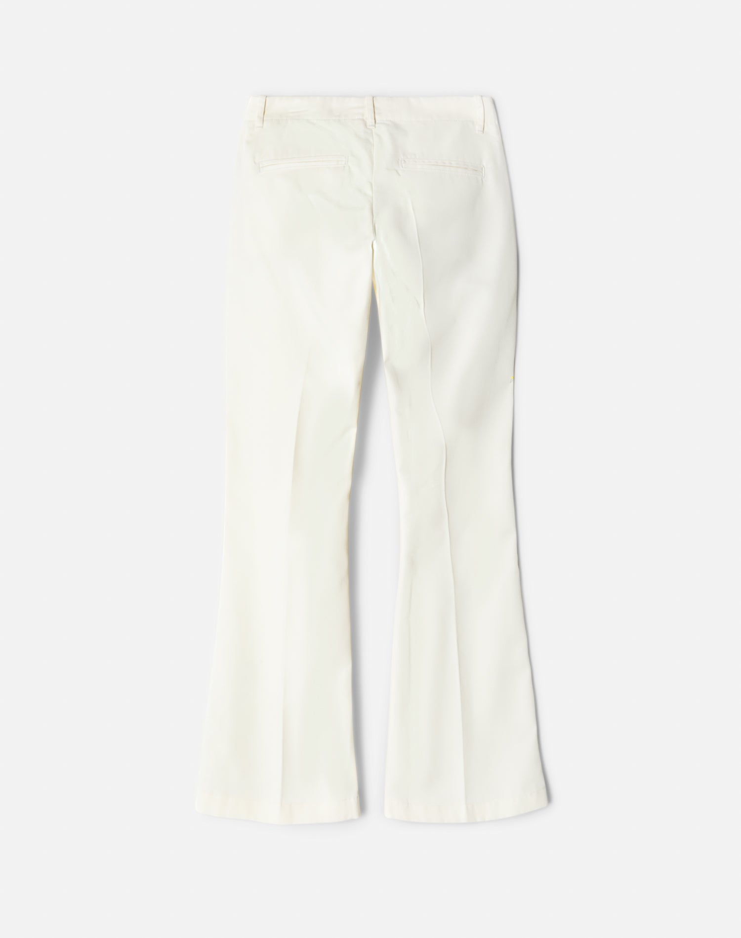 Mid Rise Flared Trouser - Ivory