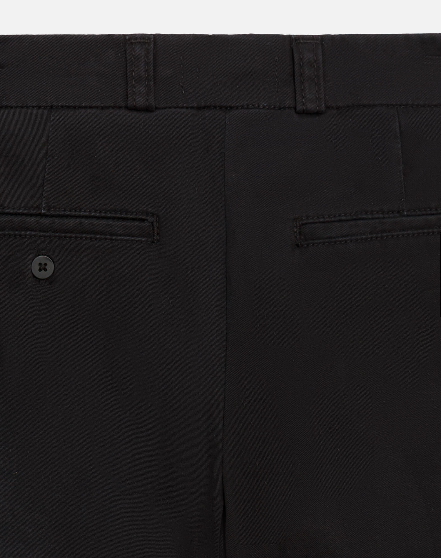 Mid Rise Wide Leg Trouser - Washed Black