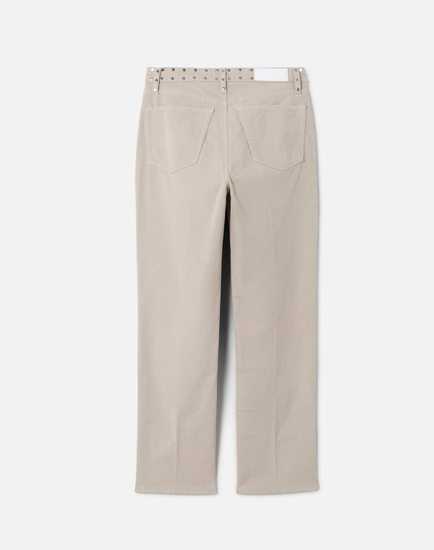 Comfort Stretch Corduroy 70s Stove Pipe - Vintage Pearl Stud