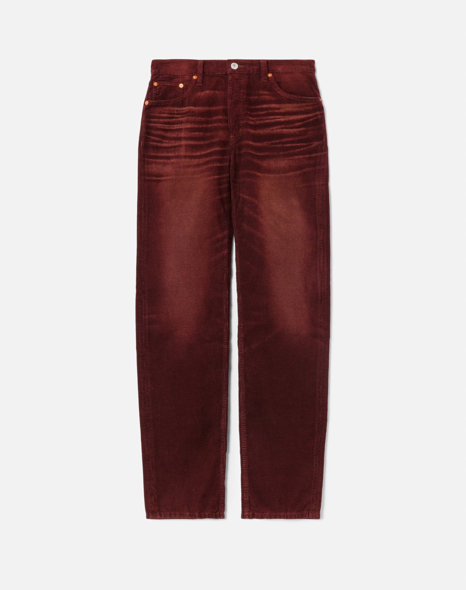 Loose Long - Distressed Burgundy