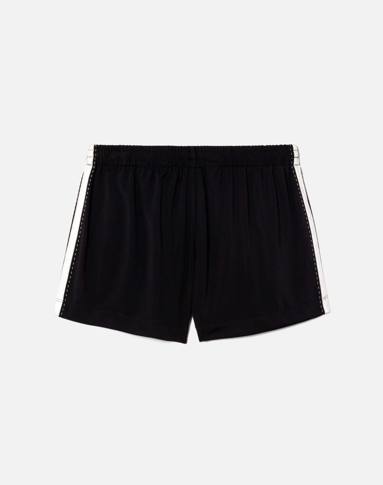 A Frame Track Short - Black With White