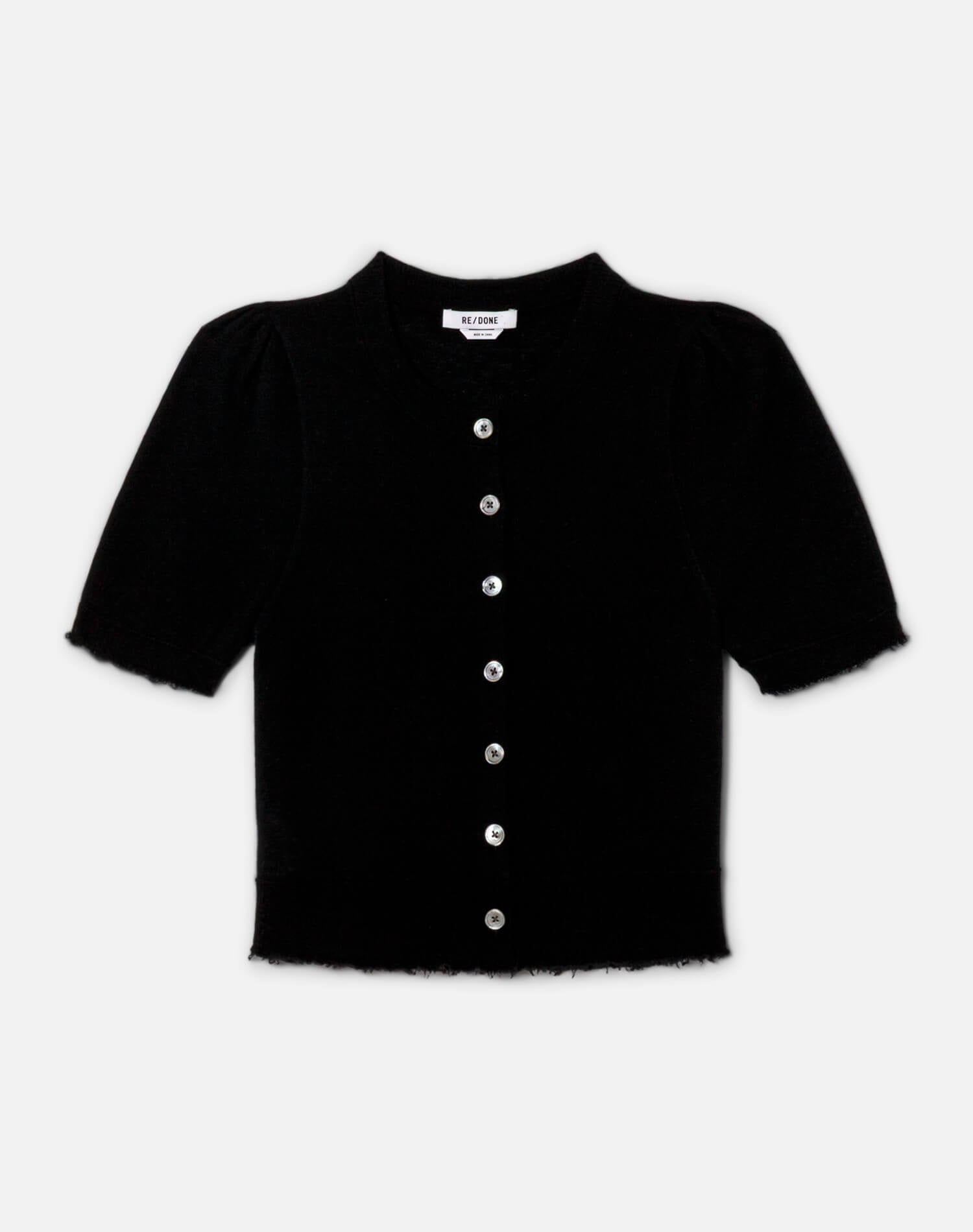 The Drift Cashmere Cardigan - Black