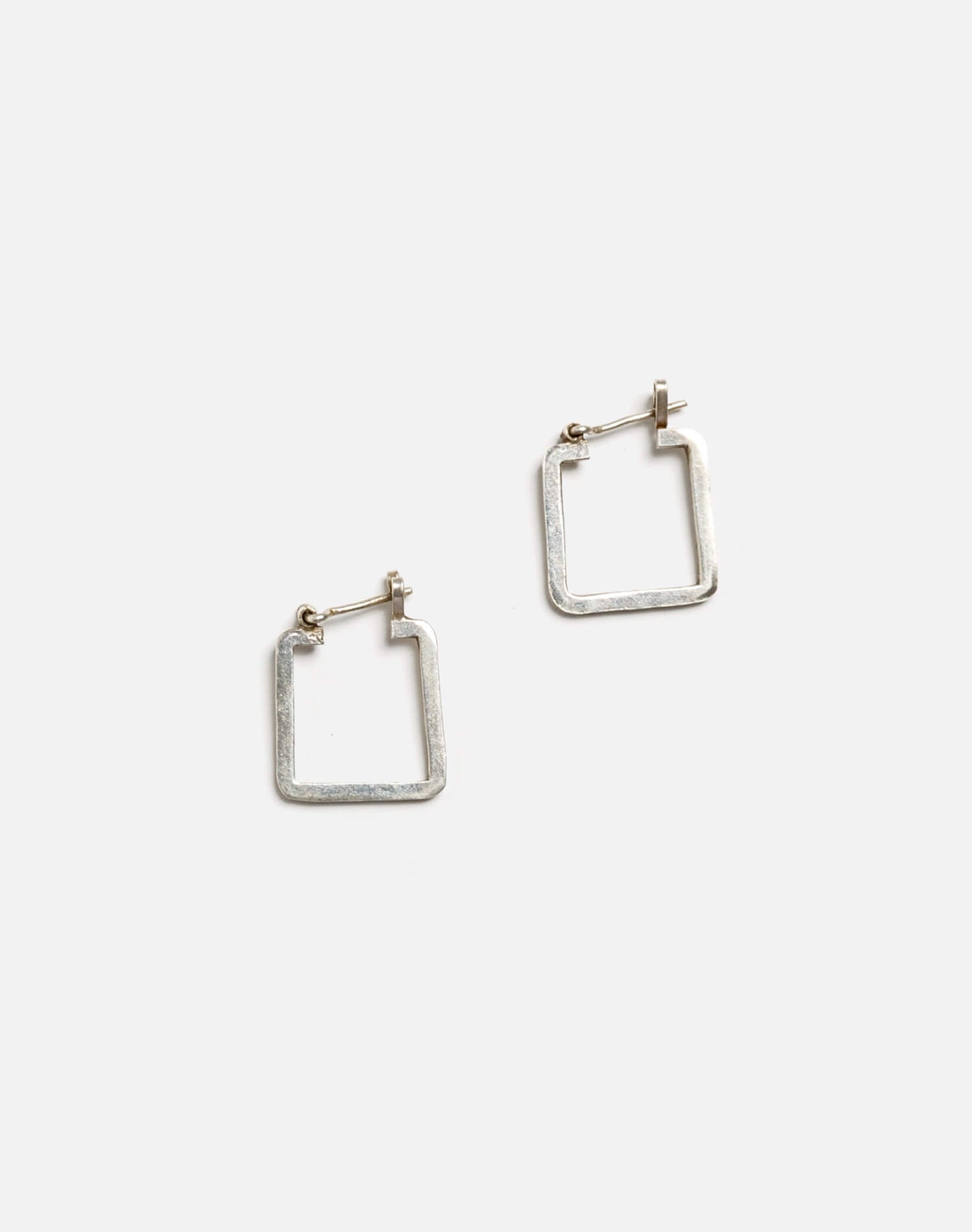 RE/DONE Marketplace | 60s Sterling Modernist Square Earrings