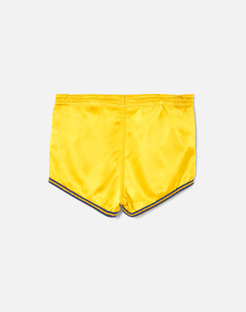 RE/DONE x Marketplace | 60s Yellow Satin Shorts