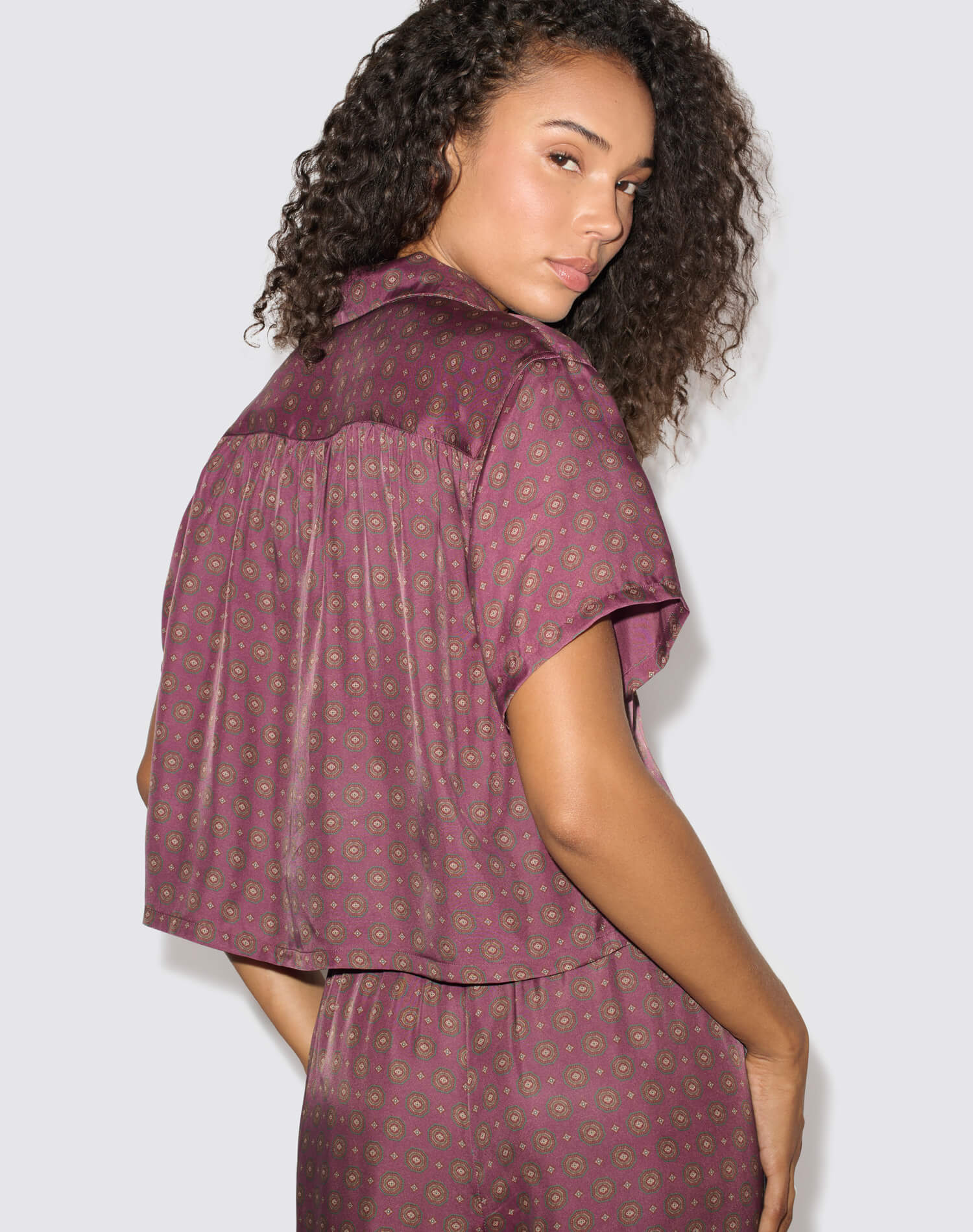 Reece Shirt - Mixed Tie Print