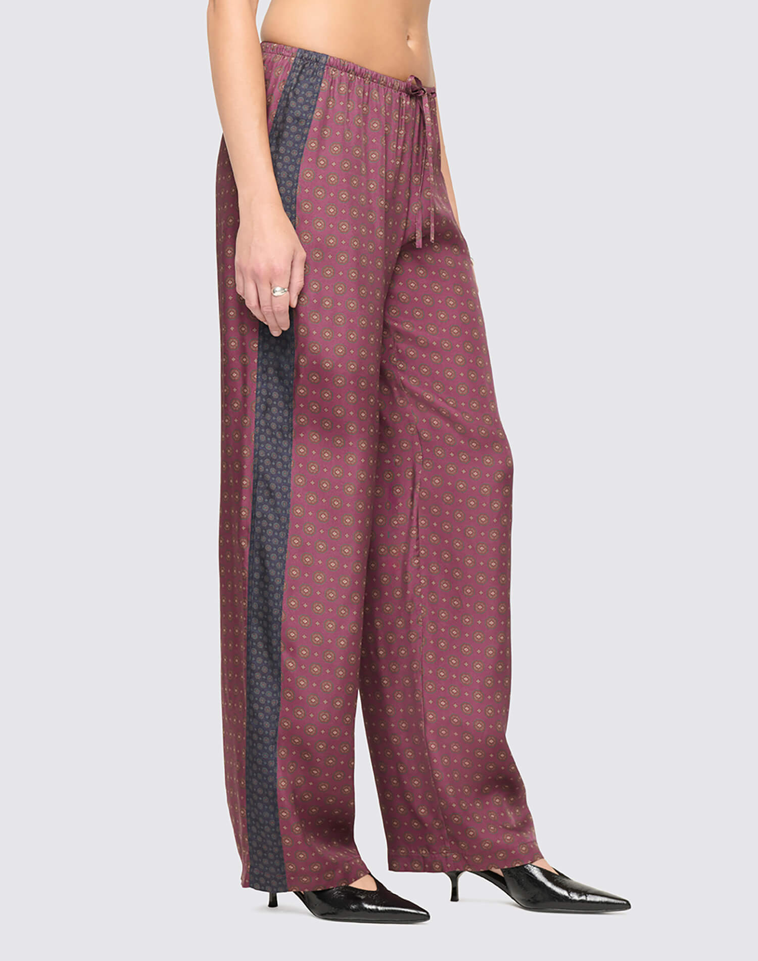 Cali Pant - Mixed Tie Print