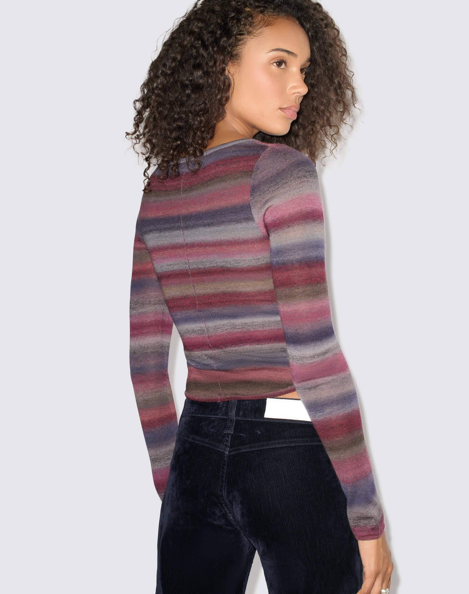 Nicki Pullover - Mulberry Combo