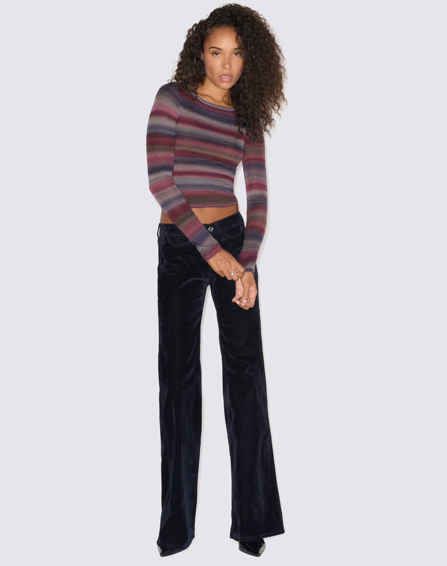 Nicki Pullover - Mulberry Combo