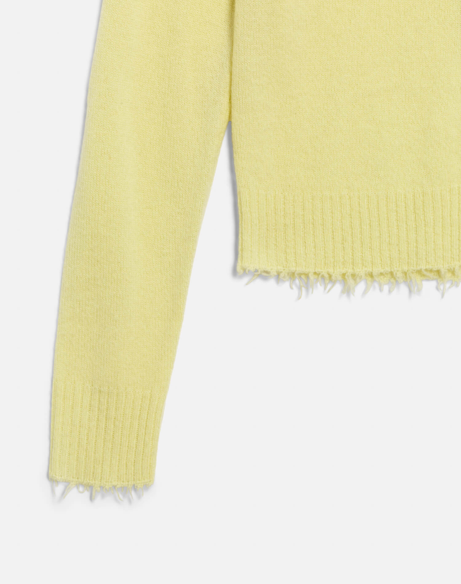 The Loose Polo Cardigan - Limeade