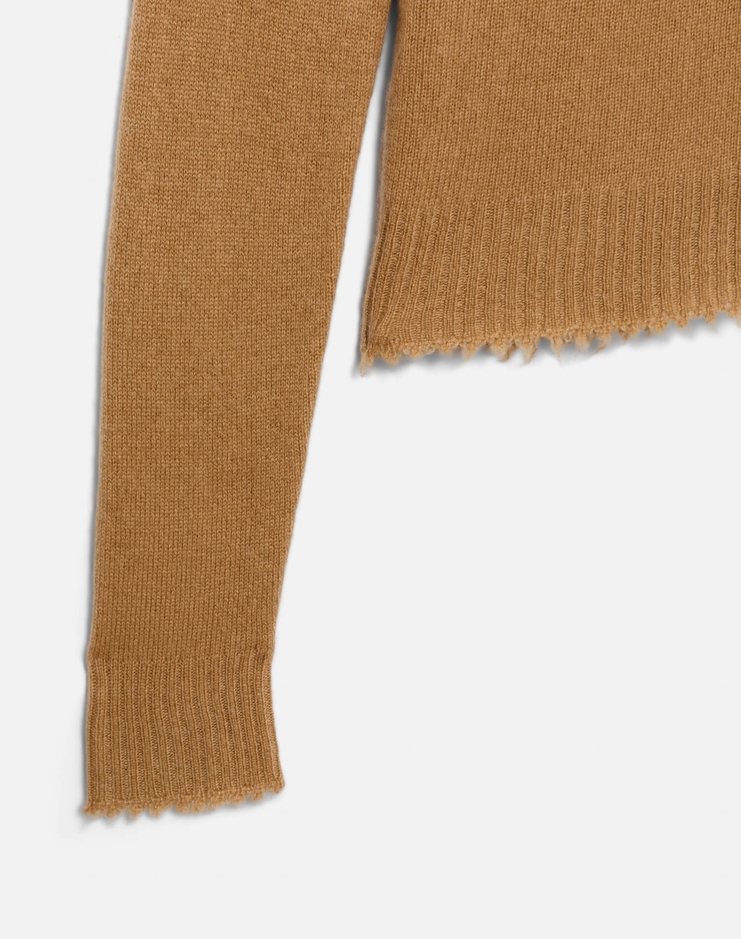 The Loose Polo Cardigan - Toffee
