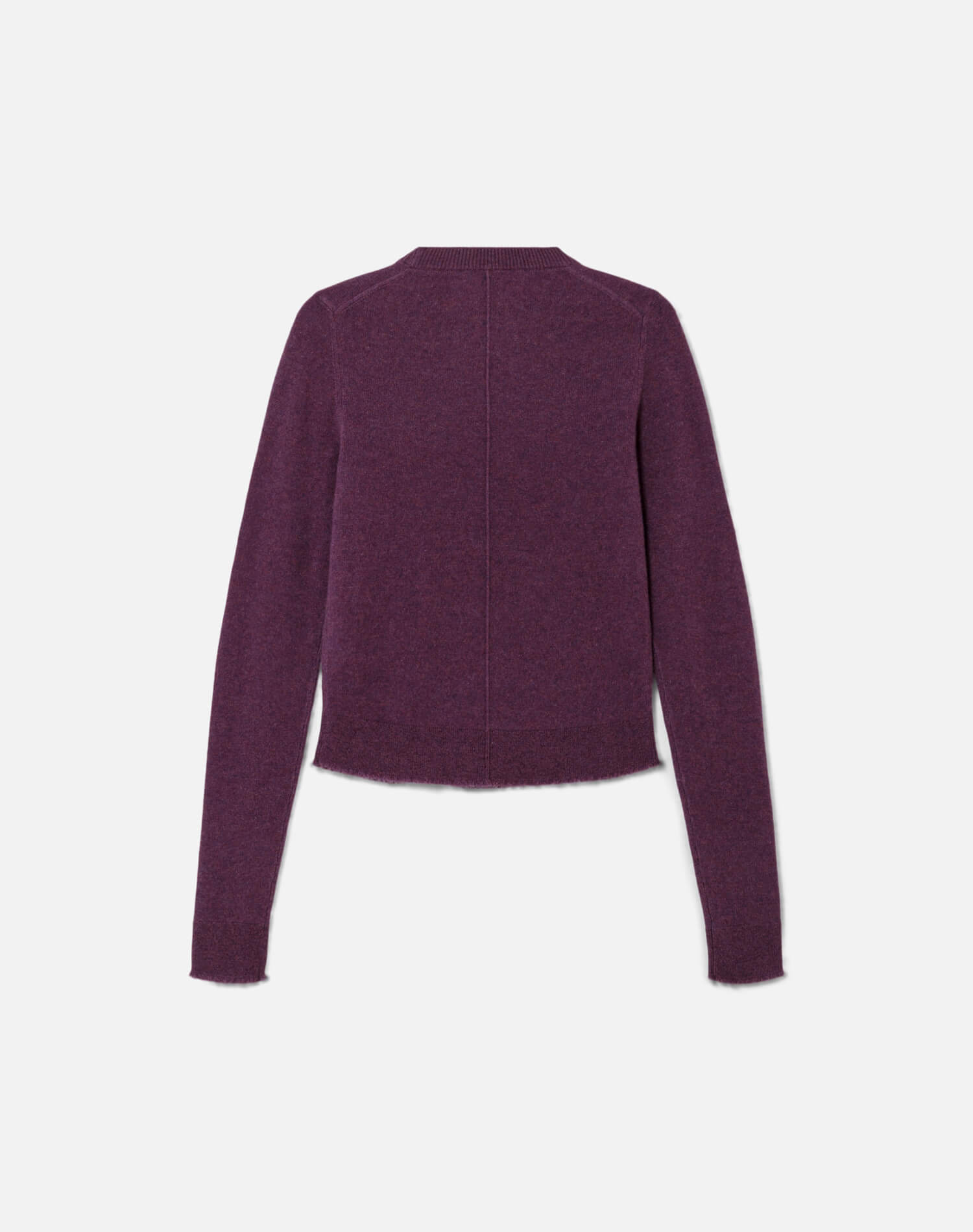 Cashmere Crewneck Pullover - Raisin