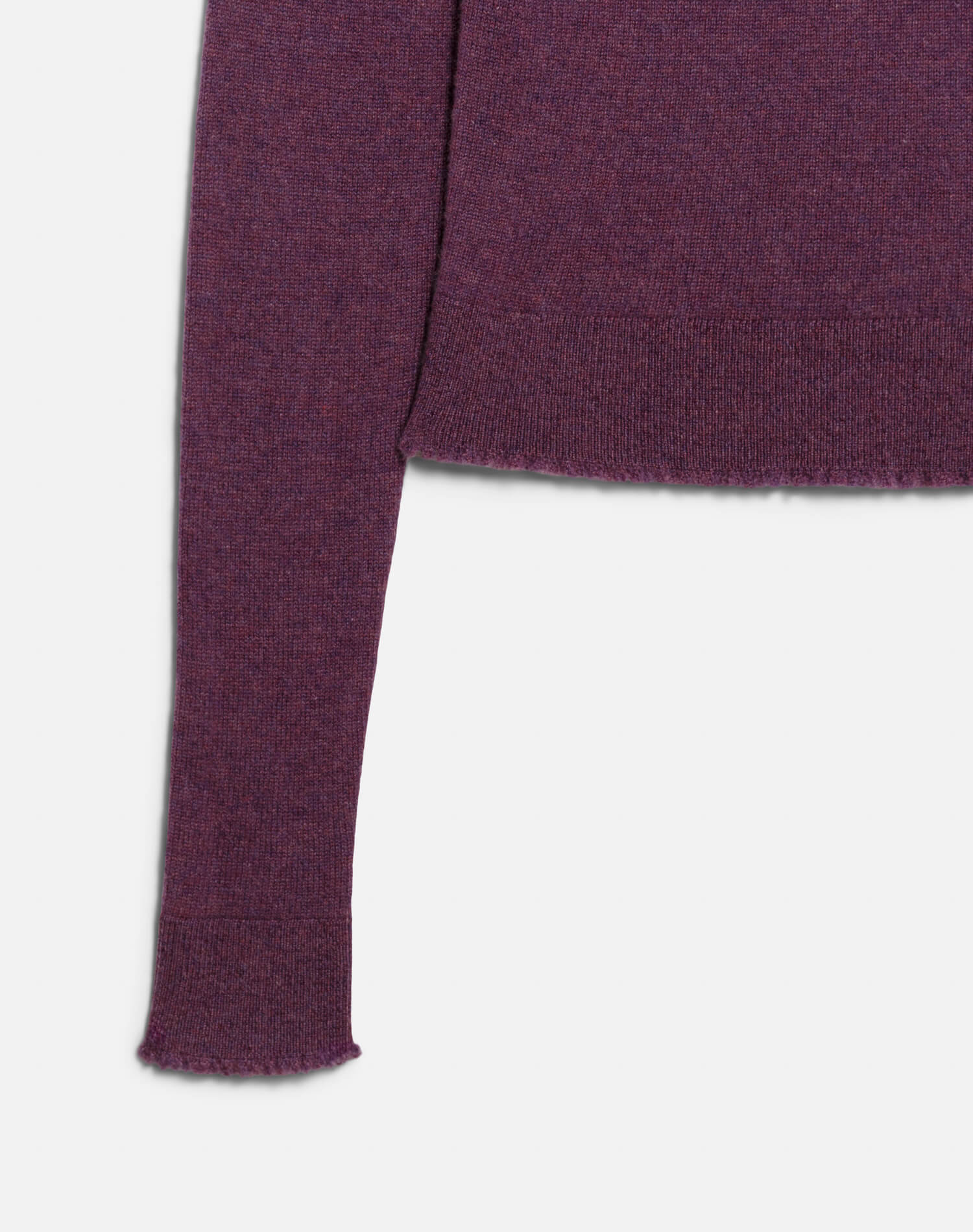 Cashmere Crewneck Pullover - Raisin