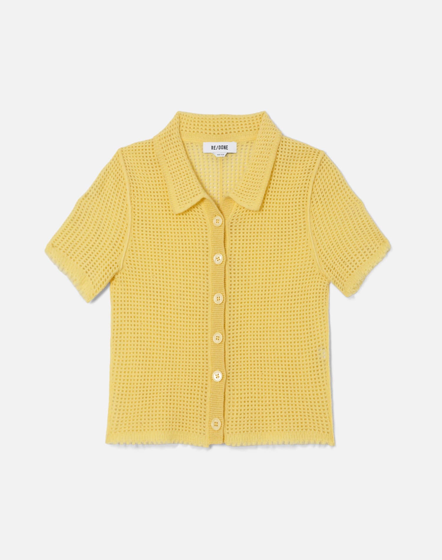 Amelia Cashmere Polo - Dandelion