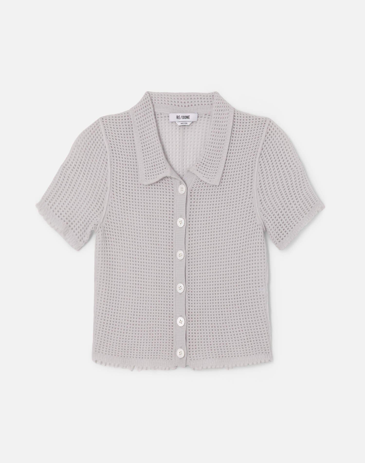 Amelia Cashmere Polo - Mist