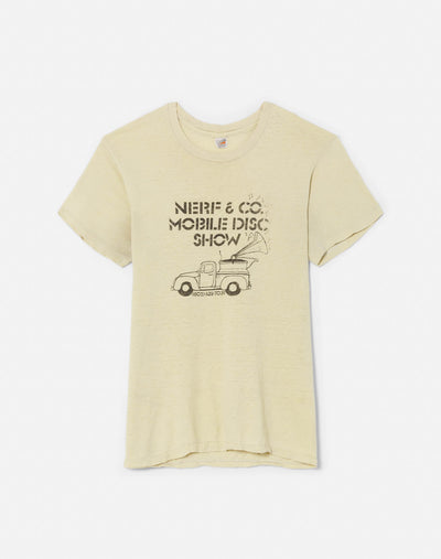 70s Hanes Nerf & Co Mobile Disc Show Tee