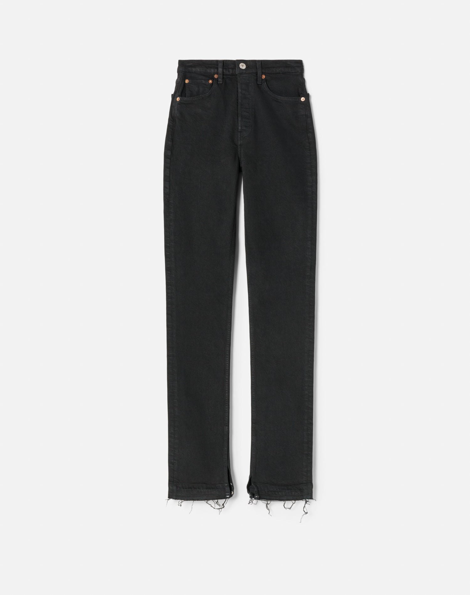 70s High Rise Skinny Boot - Black