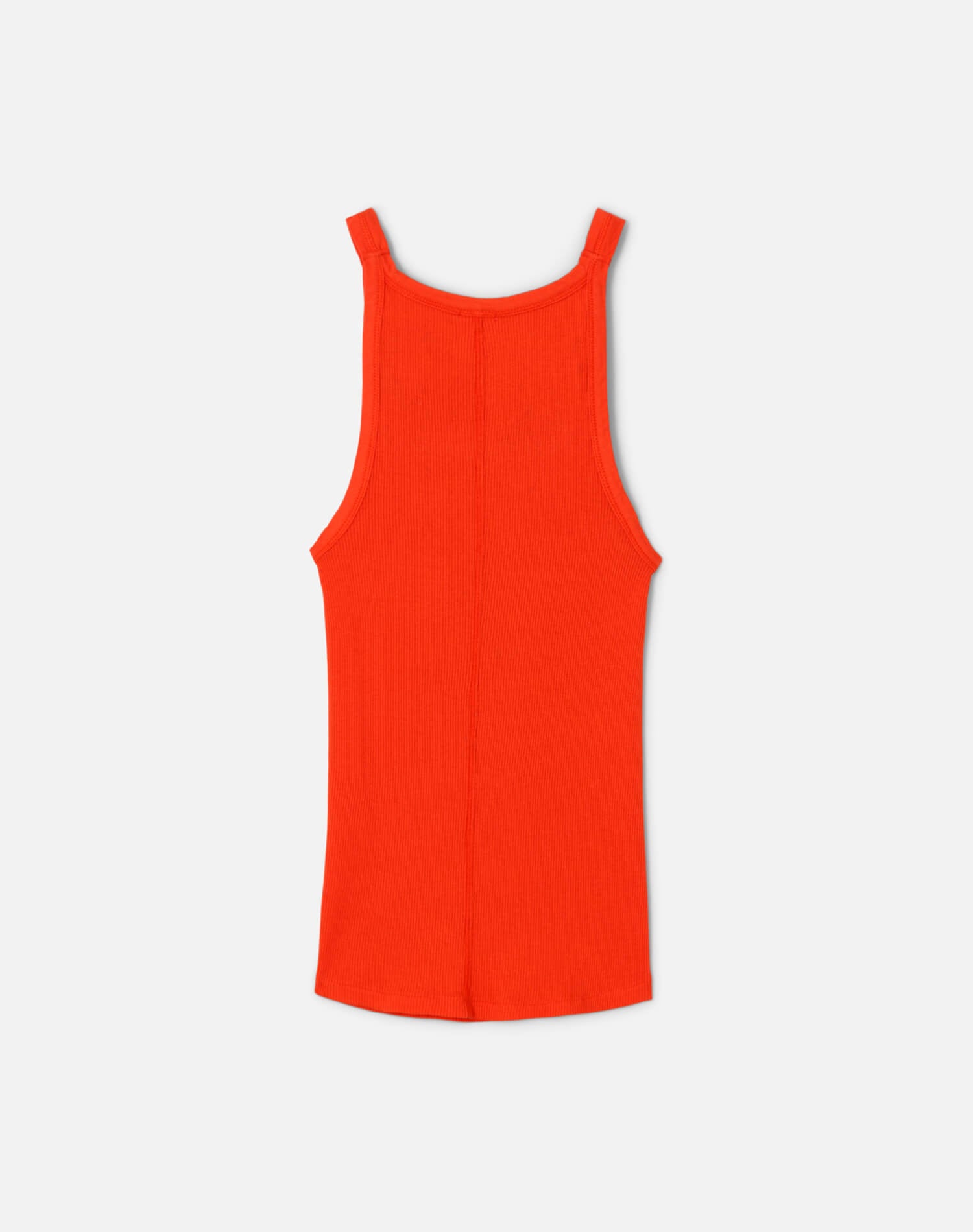 Knotted Ribbed Tank - Aperol