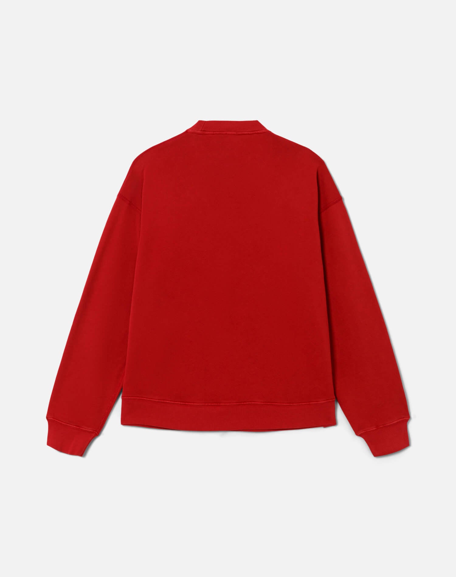 Hanes Oversized Crewneck - Rosso