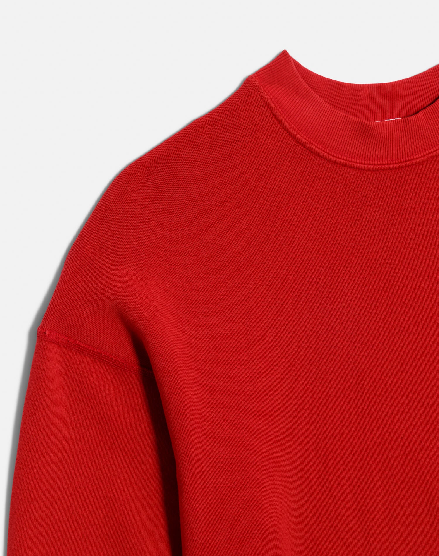Hanes Oversized Crewneck - Rosso