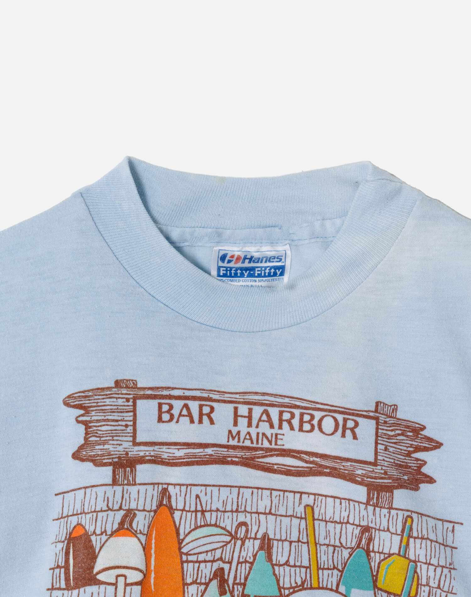 80s Hanes Bar Harbor Maine Tee