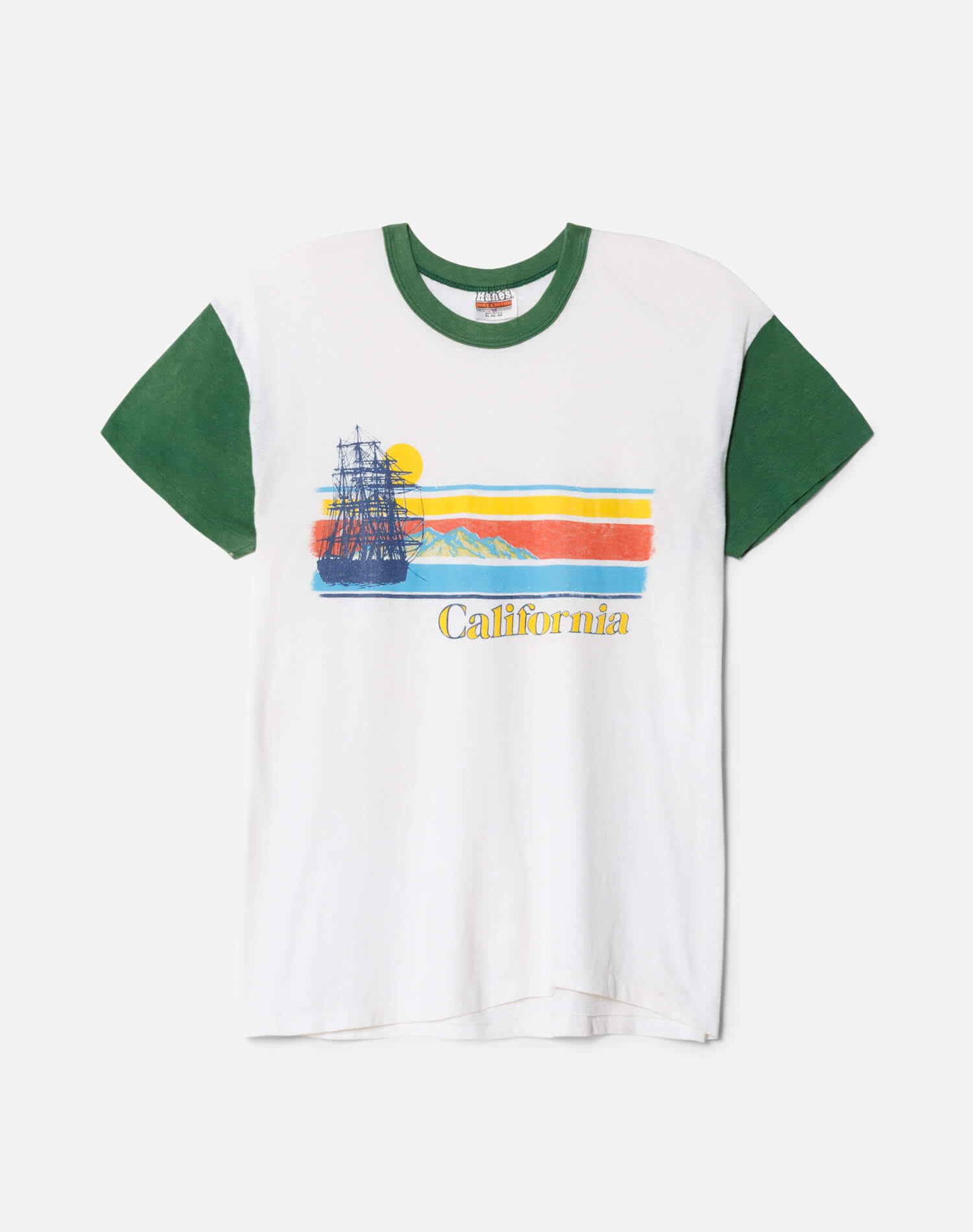 80s Hanes California Two Tone Tee