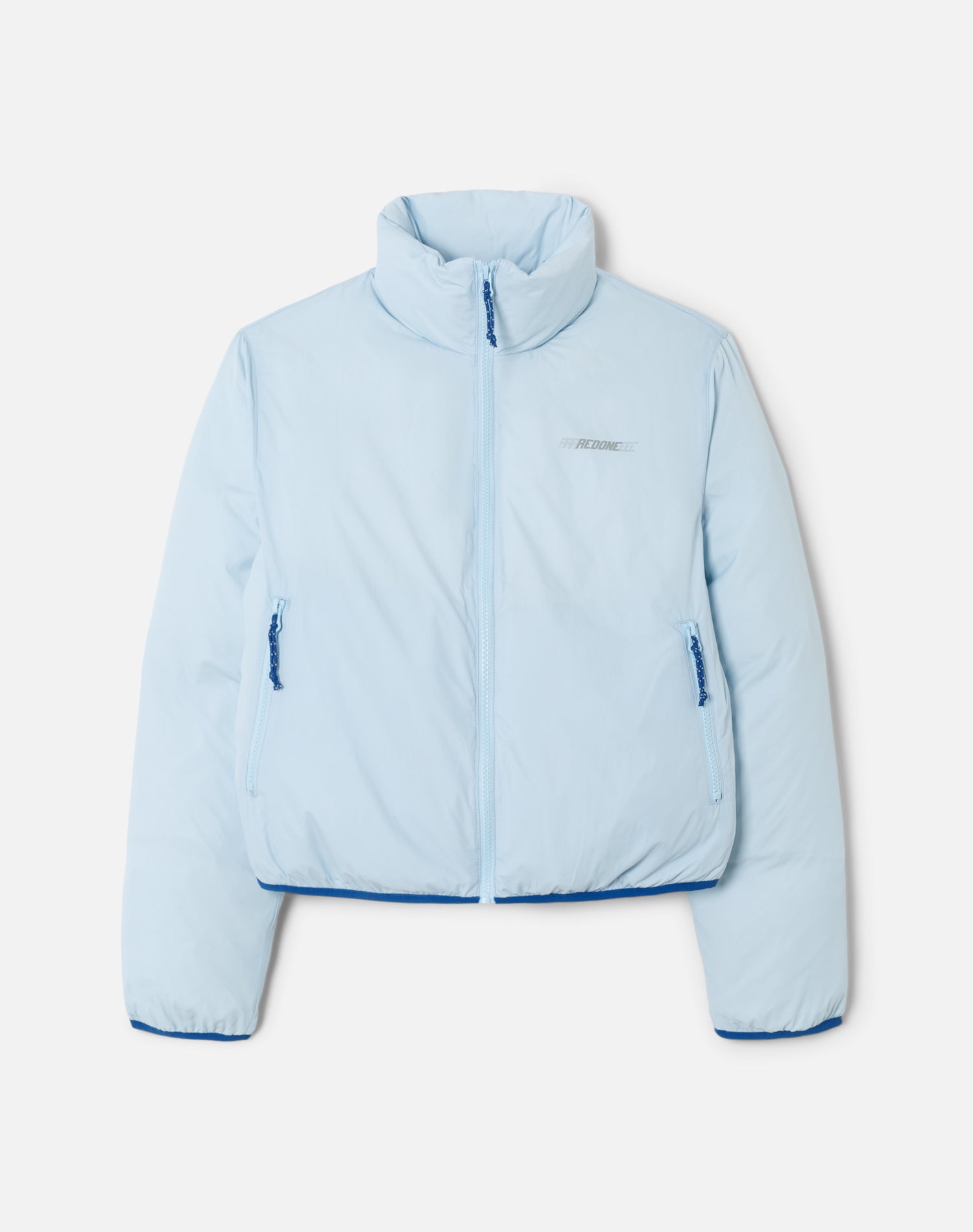 Recycled Puffer Jacket - Sky