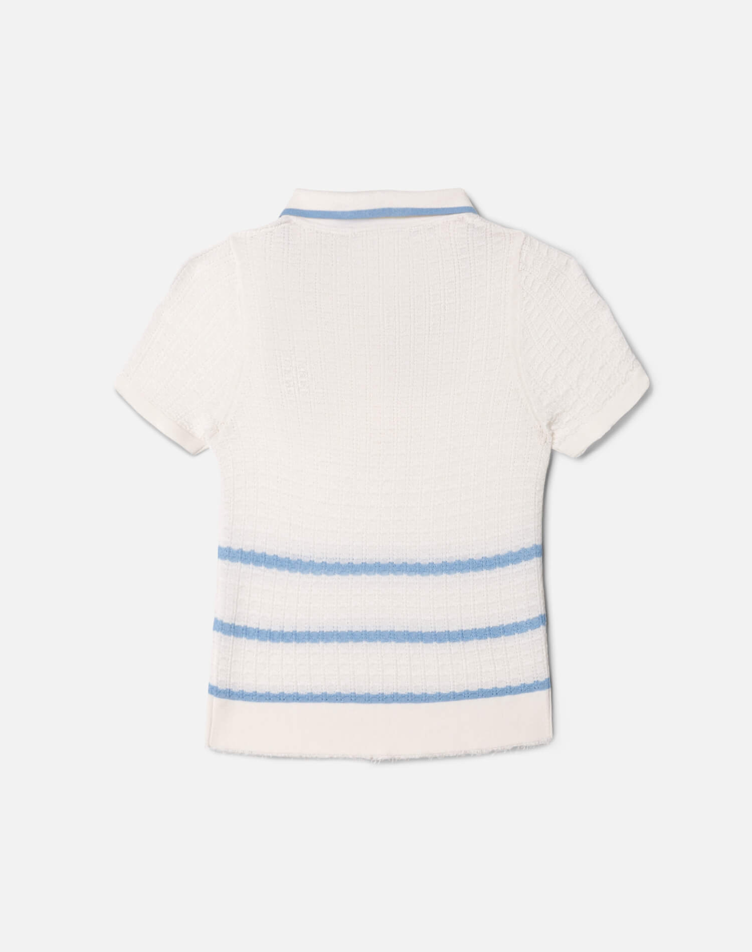 Mickey Polo - White/Seaside
