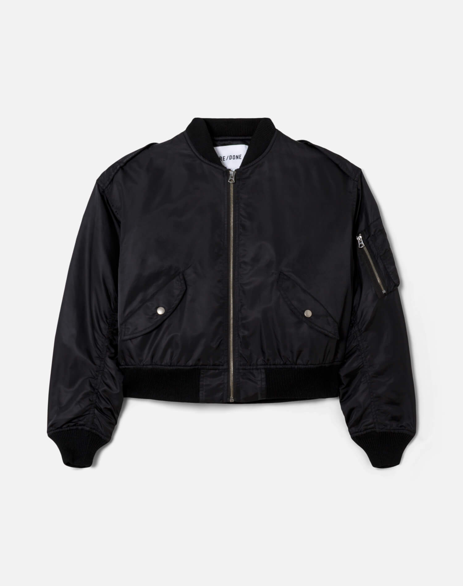Classic Bomber Jacket - Black