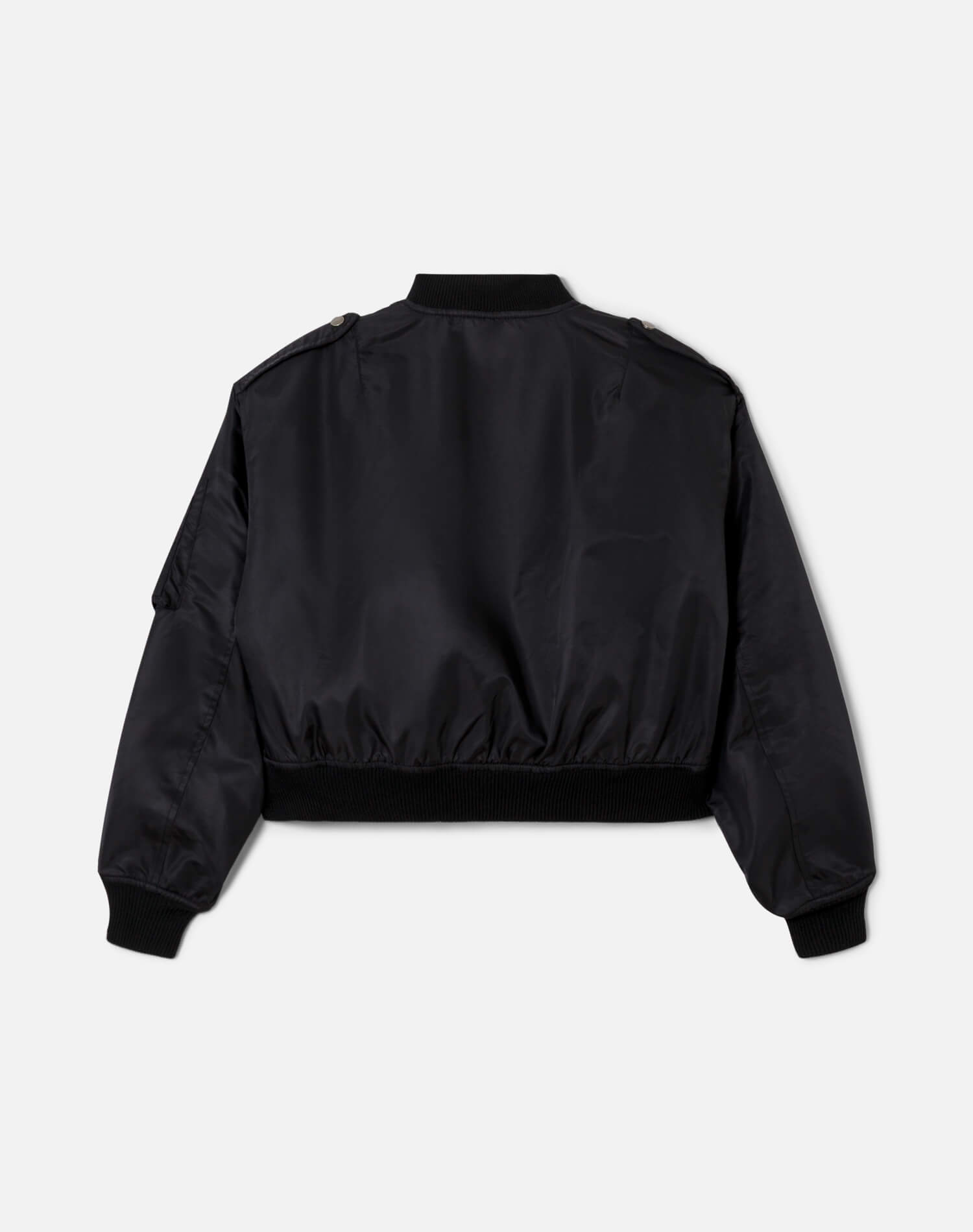 Classic Bomber Jacket - Black