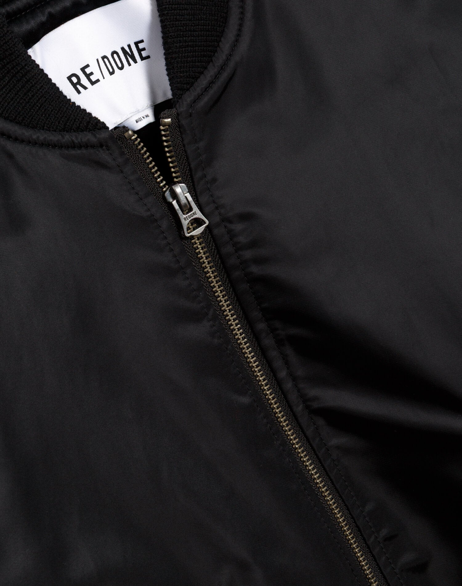 Classic Bomber Jacket - Black