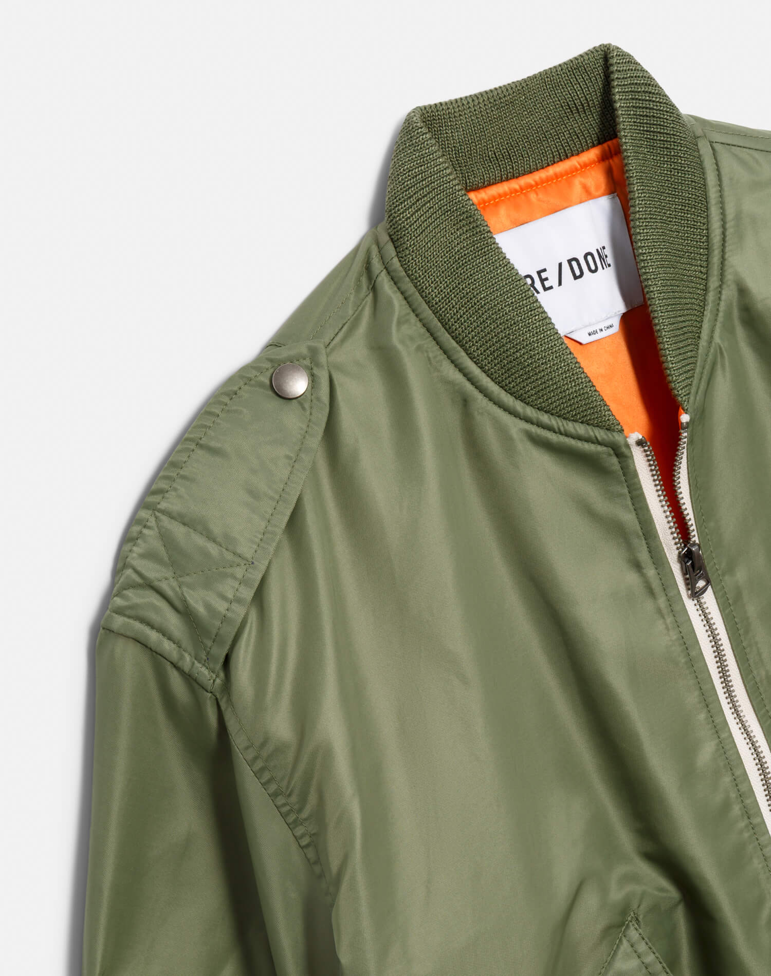Classic Bomber Jacket - Fatigue