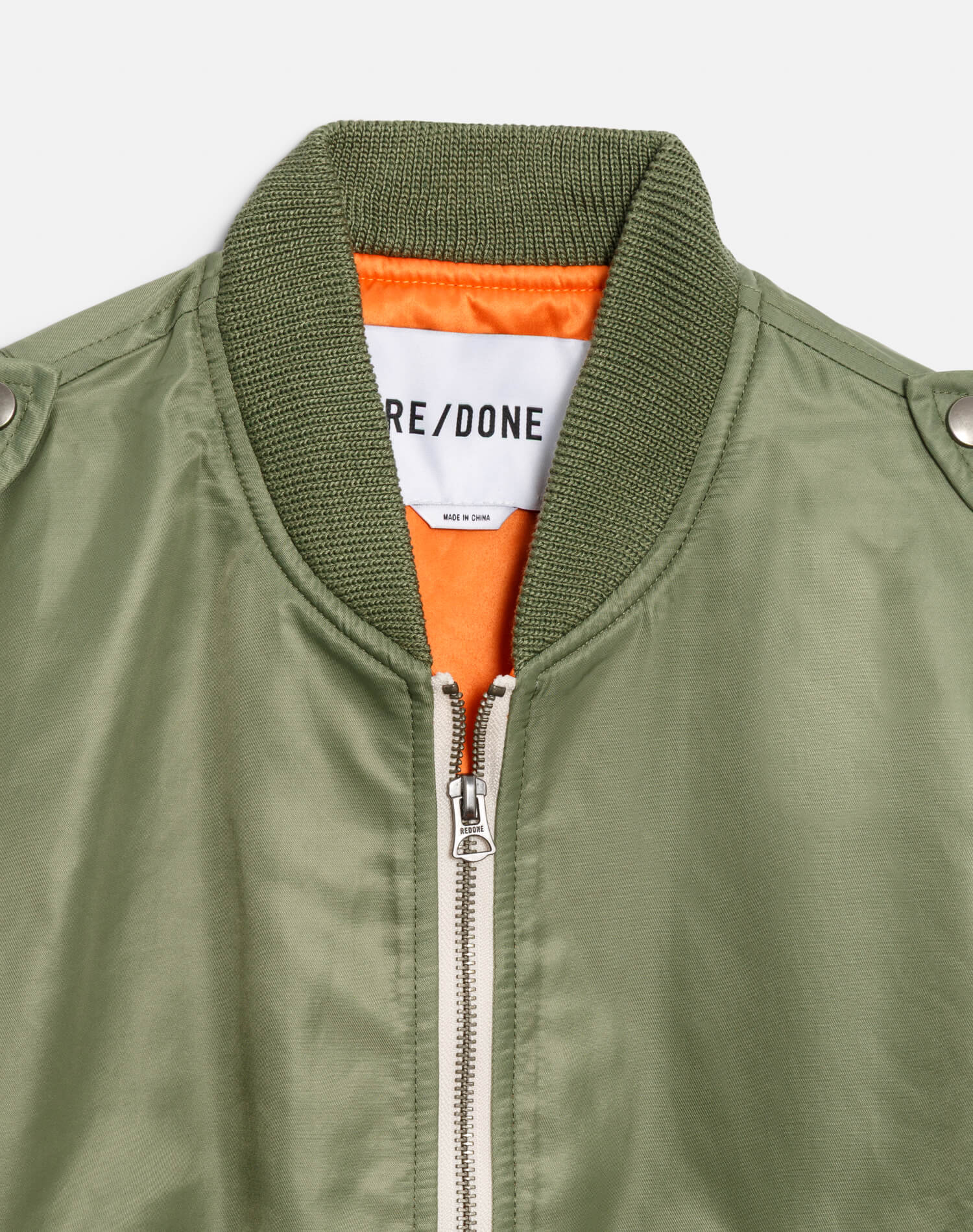 Classic Bomber Jacket - Fatigue