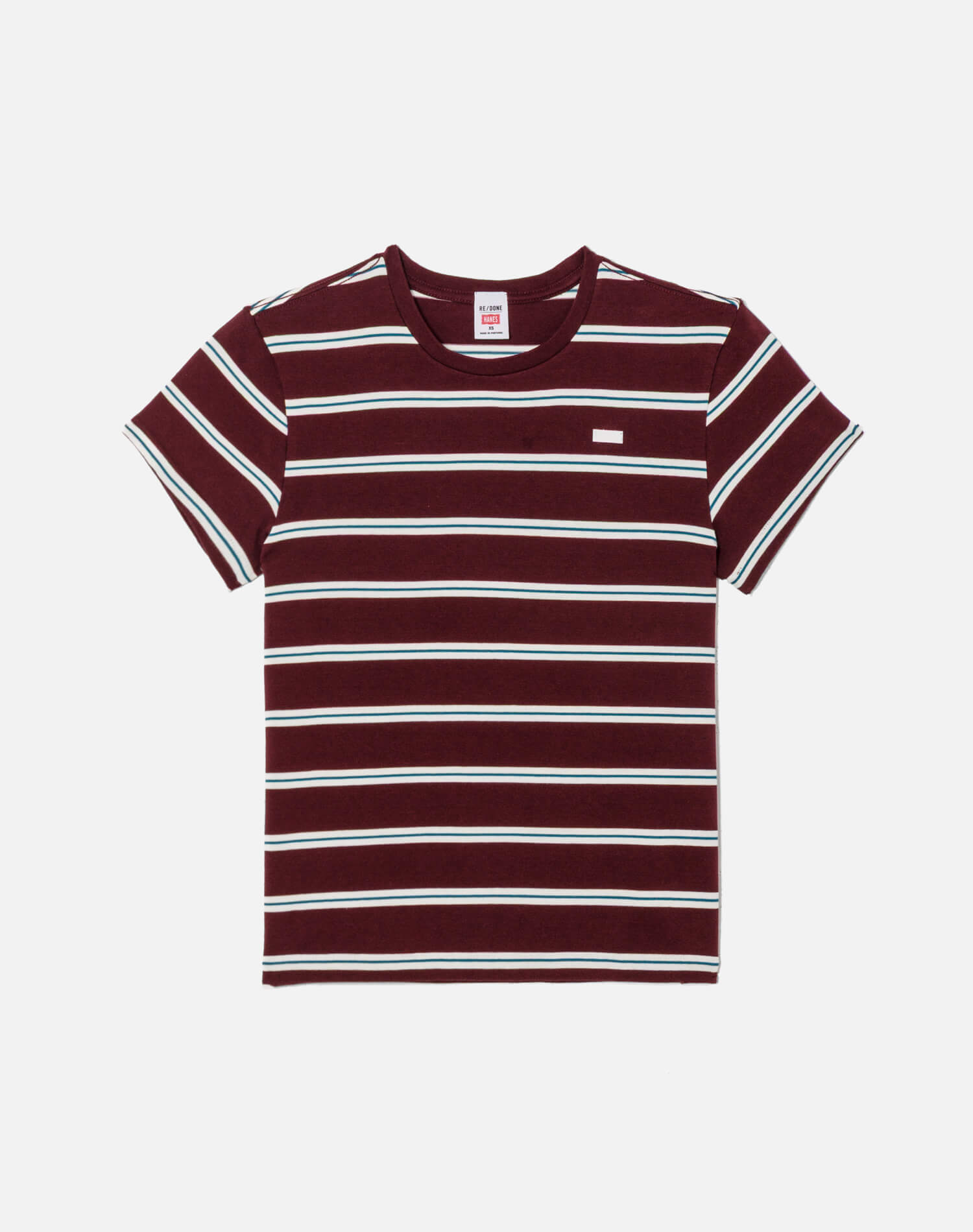 Classic Tee - Mulberry Stripe