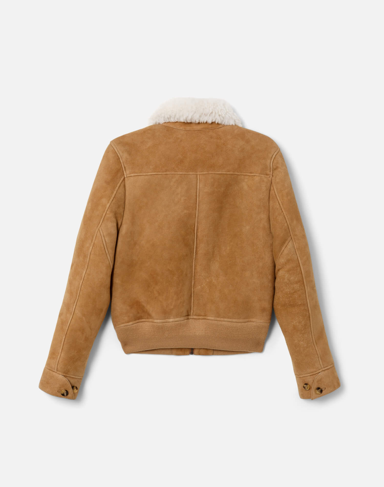 Shearling Bomber - Tobacco